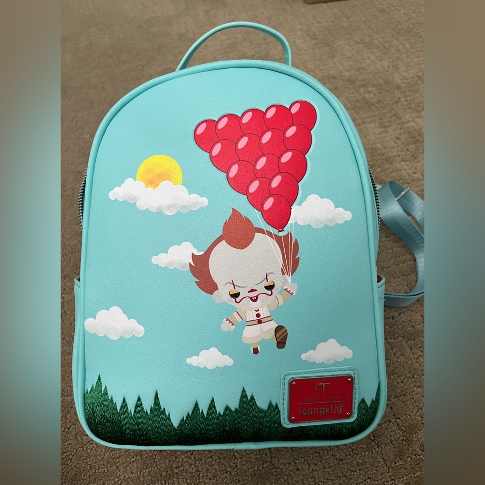 Pennywise Loungefly Backpack and Cardholder